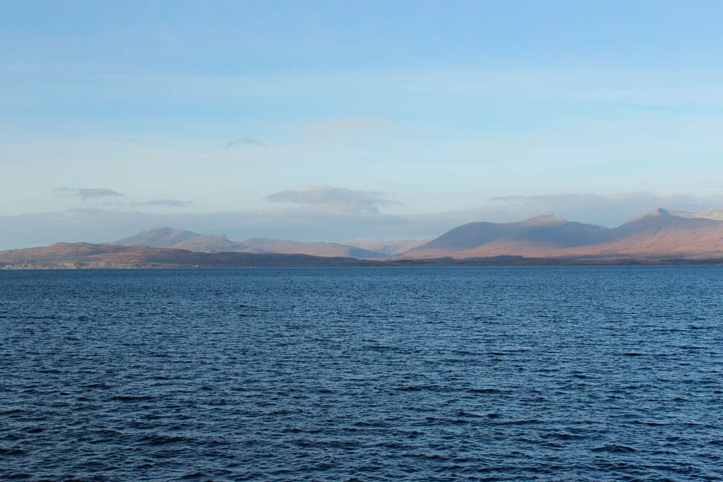 Misty Bay in Oban