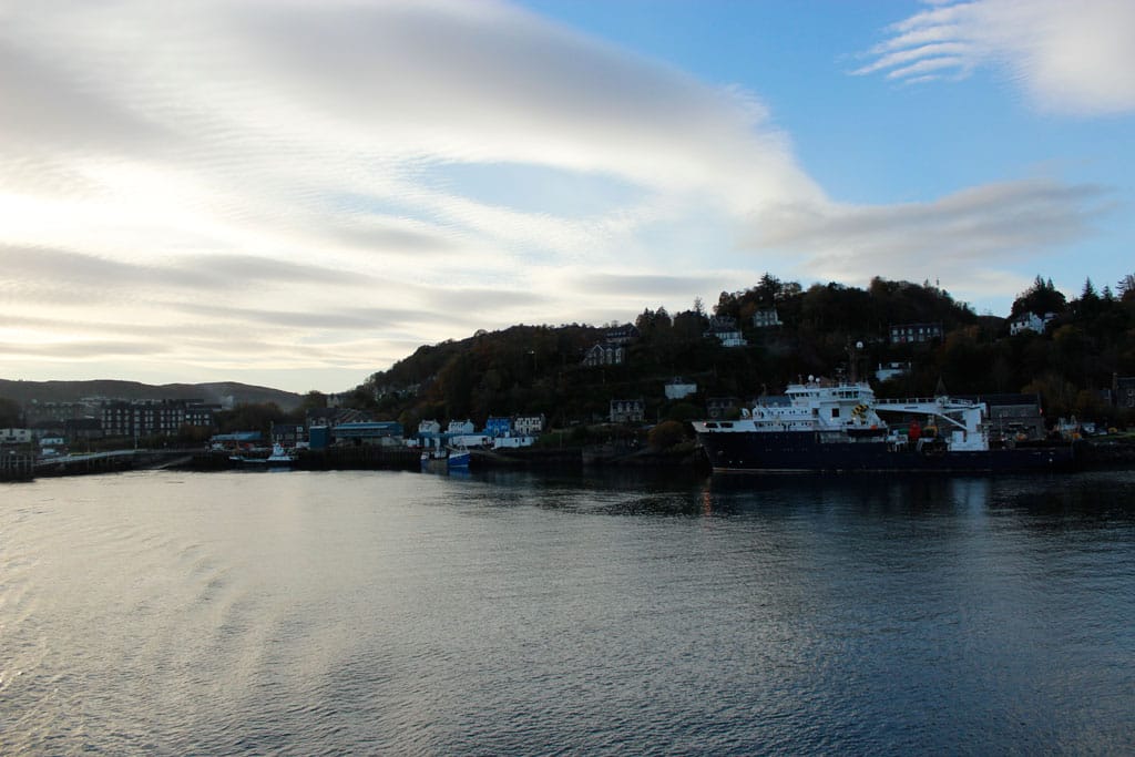 Oban from the Ferry