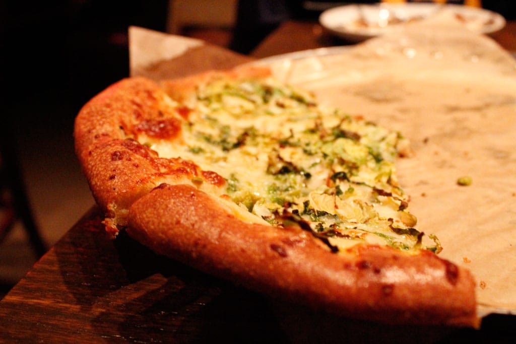 The Bruges Pizza at Lucky Pie
