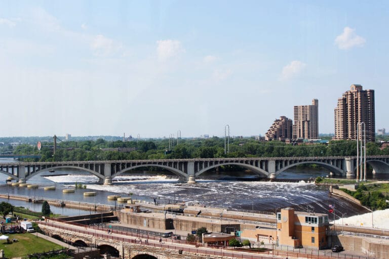 St. Anthony Falls & Stone Arch Bridge