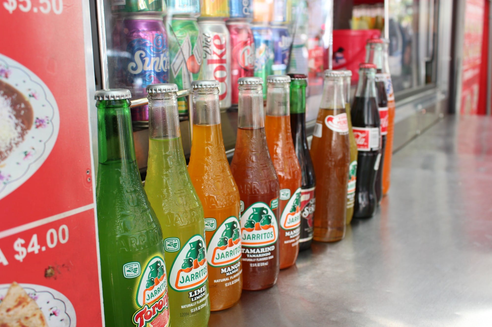 Drinks at La Jarochita Food Cart Portland