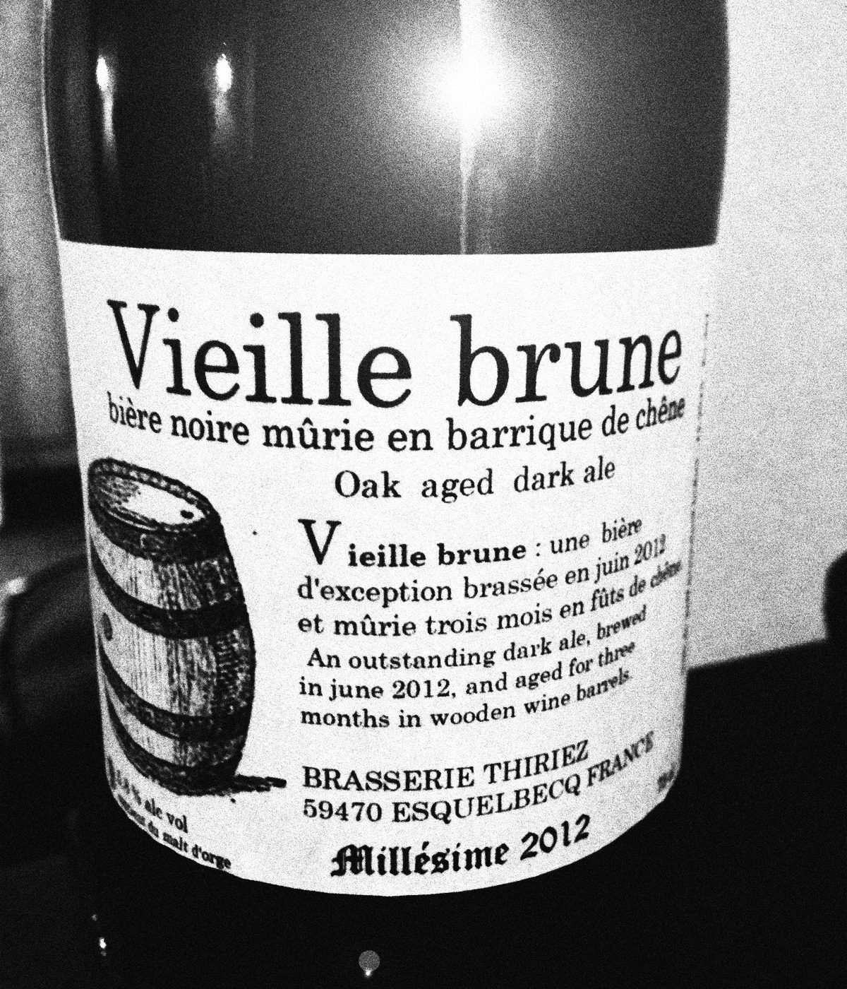 Brasserie Thiriez Vielle Brun